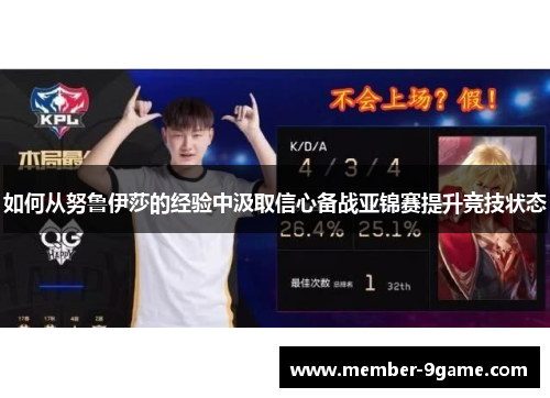 如何从努鲁伊莎的经验中汲取信心备战亚锦赛提升竞技状态 如何从努鲁伊莎的经验中汲取信心备战亚锦赛提升竞技状态